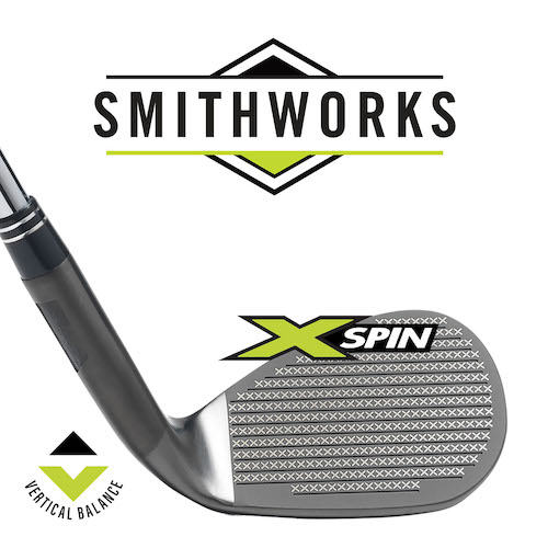This picture shows a Sand Wedge X-SPIN Tournament LH 56° Schwarz