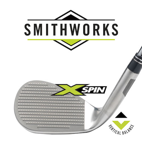 This picture shows a Pitching Wedge X-SPIN Tournament RH 50° Satin